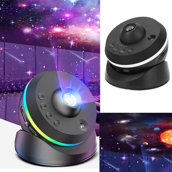 13-in-1 HD Multi-Angle Meteor Star Projector with LED Beads