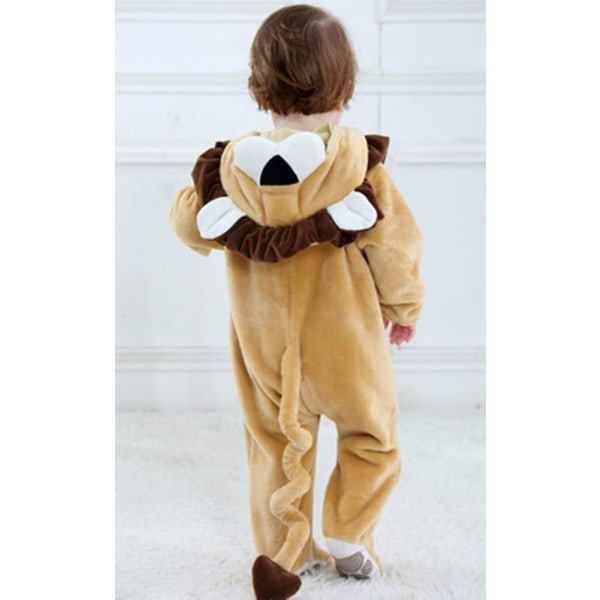 Reedca Vauvan Dinosauruksen Puku Lapsille Ihastuttava Huppari Onesie Eläinpuku Halloween Lion 6-12 Months