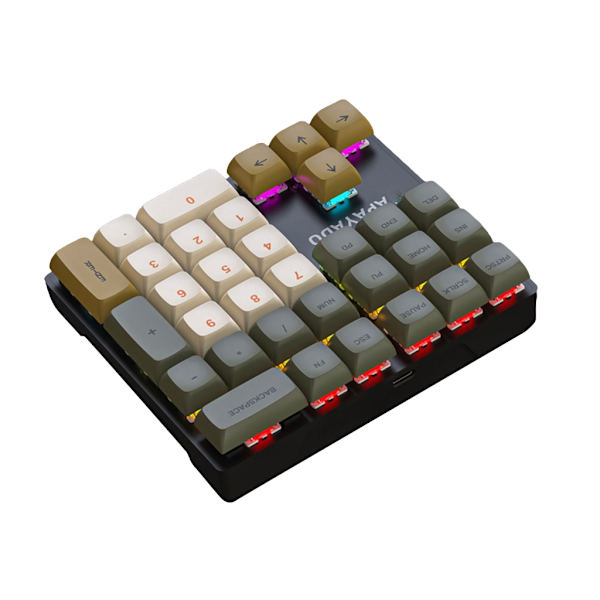 USB Numeric Keypad External Numeric Keypad Portable Mini Numeric Keyboard for PC Laptop