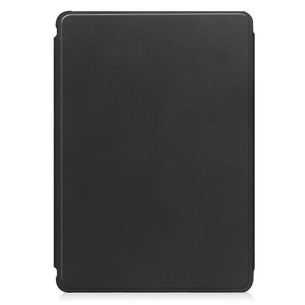 Kompatibel med Samsung Galaxy Tab A9+ 360 Rotation Transparent Smart Lærveske med tastatur Black