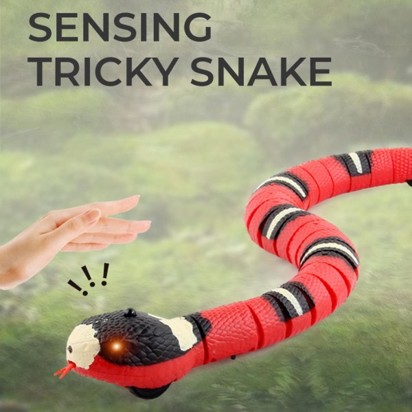 Älykäs induktio käärmelelu elektroninen simulaatio ryömivä käärmelelu huijaamiseen ja vitsailemiseen
