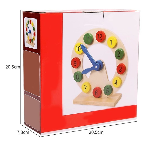 Analogikello Leikki Puinen Kehittävä Sujuva Luova Söpö Oppimiskello Opetuslelu Kehittävä Luova Hauska Simuloitu Ontto Opetus Sujuva