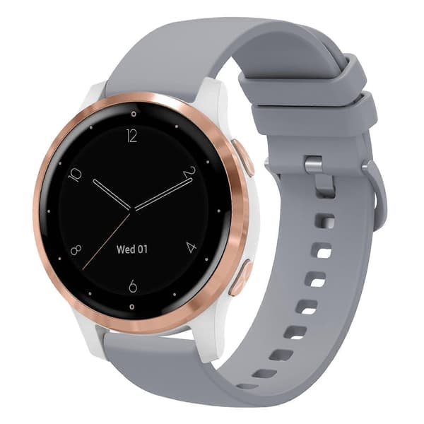 Silikonarmband för Garmin Vivoactive 4S Grey