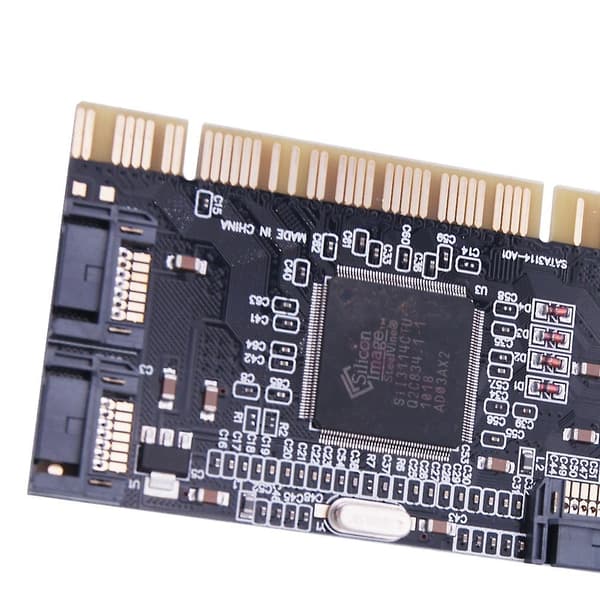 4 porte Pci Sata Raid Controller Internt Udvidelseskort Med To Sata Kabler, Til Desktop Pc,suppo