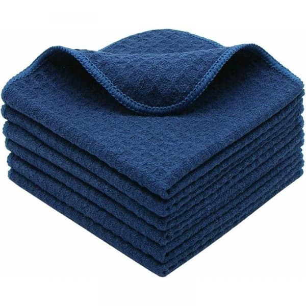 Navy Dishcloth 6-pack, 30cmx30cm, Kitchen Towels, Super Absorbent