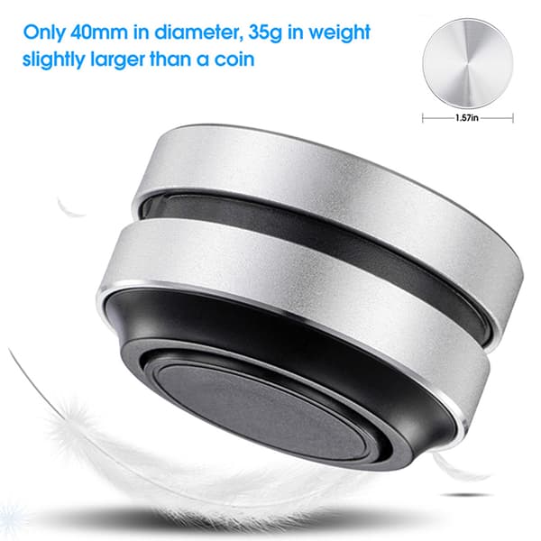 2-pack Mini Portable Wireless BT Bone Conduction Speakers with Loud Sound & Microphone