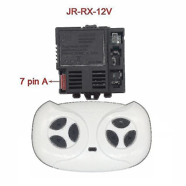 Jr-rx-12v elbil för barn Bluetooth -fjärrkontrollmottagare, Smooth Start Controller Jr1958rx och Jr1858rx/jr1738rx JR-RX A Full set
