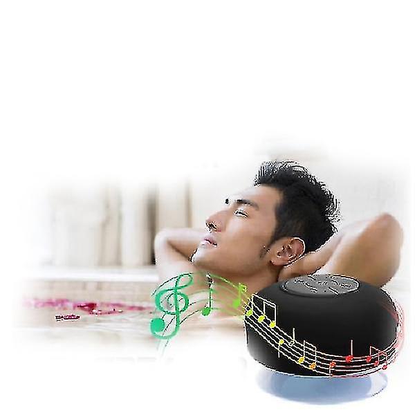 Portable Waterproof Bluetooth Speaker Wireless Handsfree Speakers For Showers Bathroom Beach