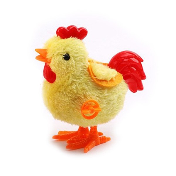 Easter Bounce Chick Broken Shell Chicken Multicolor Plastic + Plush Interactive Toys shape 2