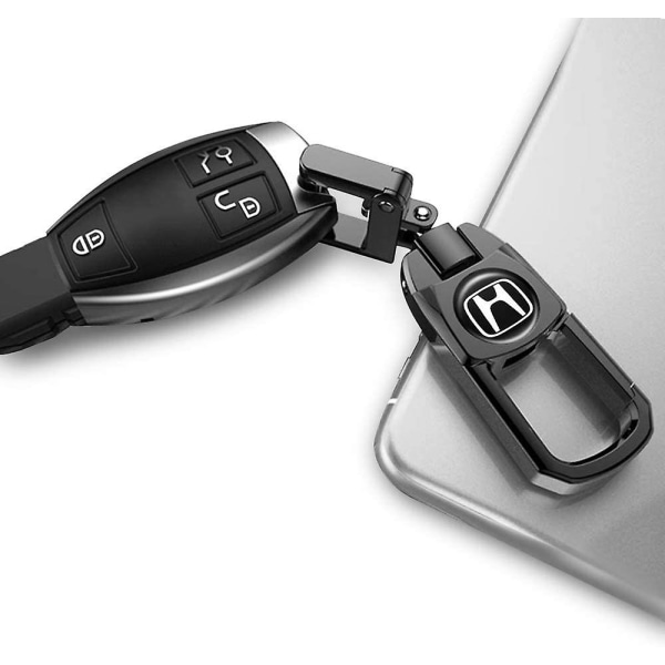 Til Honda nøglering, metal bil nøglering udskiftning til Honda Accord Civic Cr-v Crv Pilot Ex Ex-l Travel, nøglering nøglering til biltilbehør, familie Pr