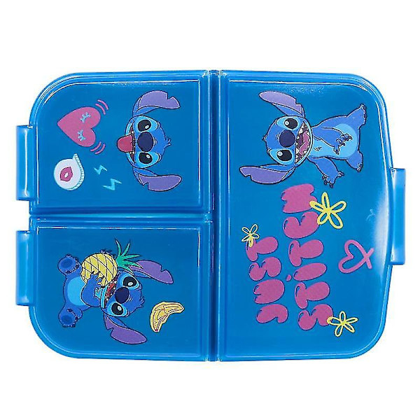 Disney Lilo & Stitch Palms Stitch Lounaslaatikko 3 Lokerolla