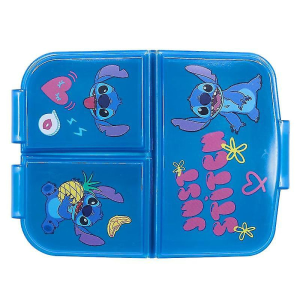 Disney Lilo & Stitch Palms Stitch Lunchbox Multi With 3 Compartments