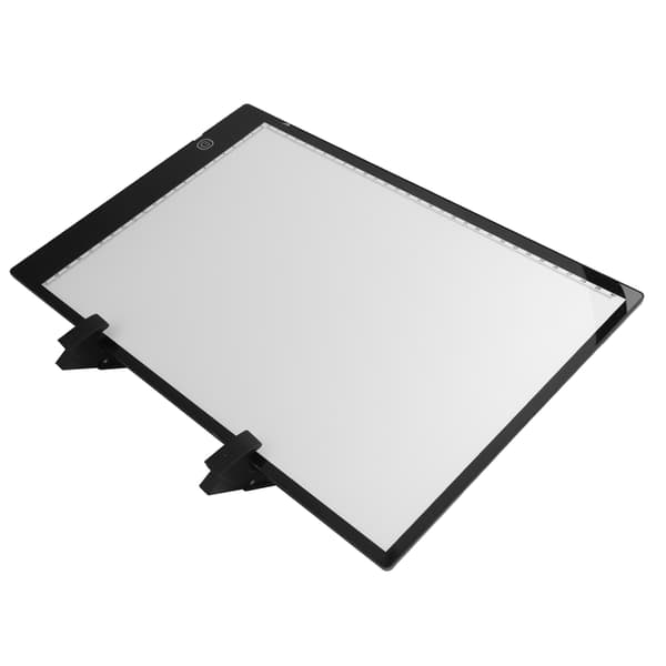 A4 LED Drawing Board Highlight Style Dimmable with Bracket Clips Bag Pens Set