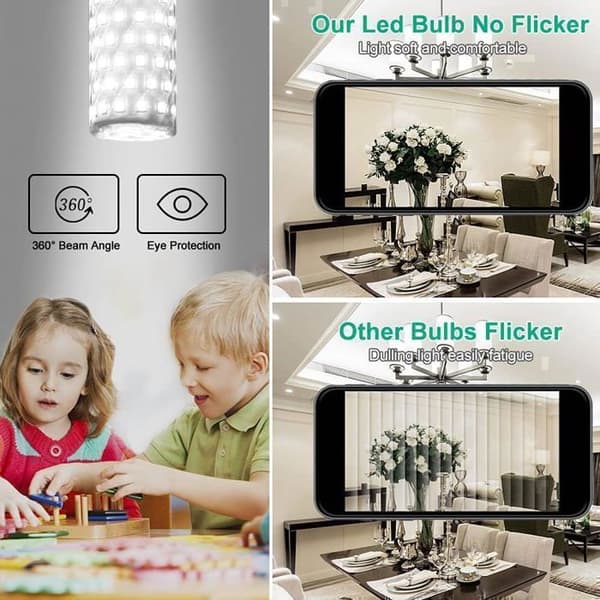 E27 LED-lampa - NETBOAT - 12W - Kallvit 6000K - 1450LM - 6-pack