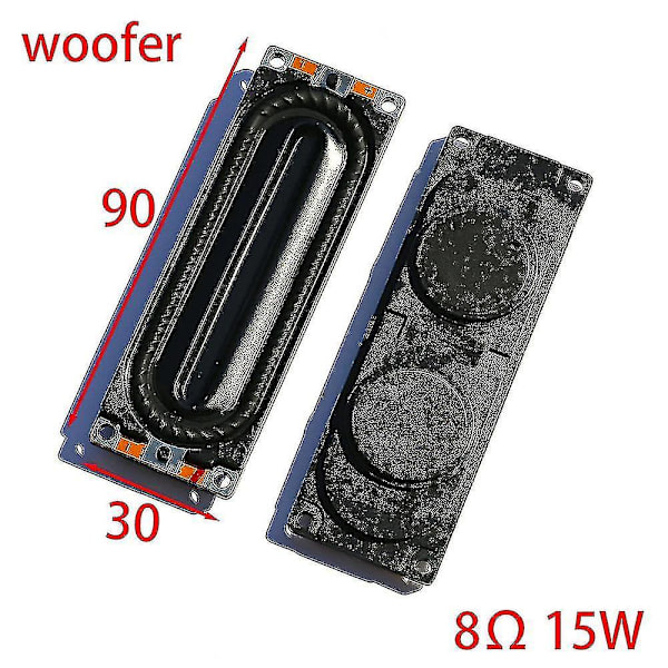 Ny Kompatibel med Samsung TV Högtalare Ua46c5000pr Ua32c4000p Bn96-12941c Bn96-13406b 8ohm 10w 100% testad 9030 15W  2PCS