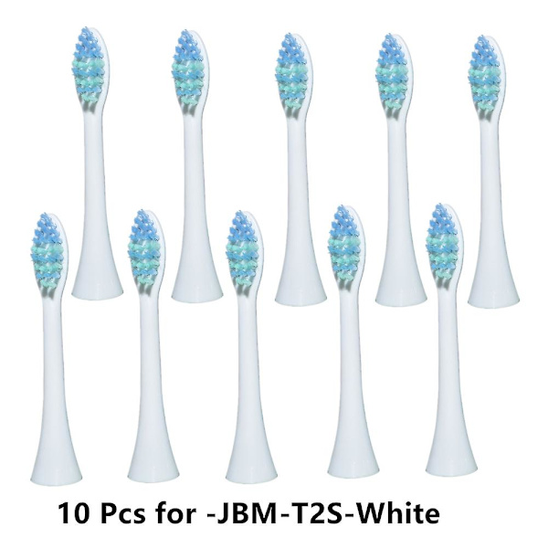 10/8 kpl/setti Hammasharjan Vaihtoterät LC-H156/M07 Sähköhammasharjalle Suuttimet Vaihtoterät Älykkäät Harjanpäät Tukku 10PCS JBM-T2S