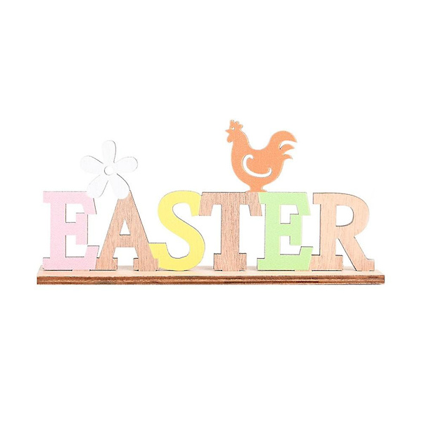 Hello Spring Easter -kirjainpuinen riippuva koriste kotiin, juhliin ja festivaaleille Easter,Ornament