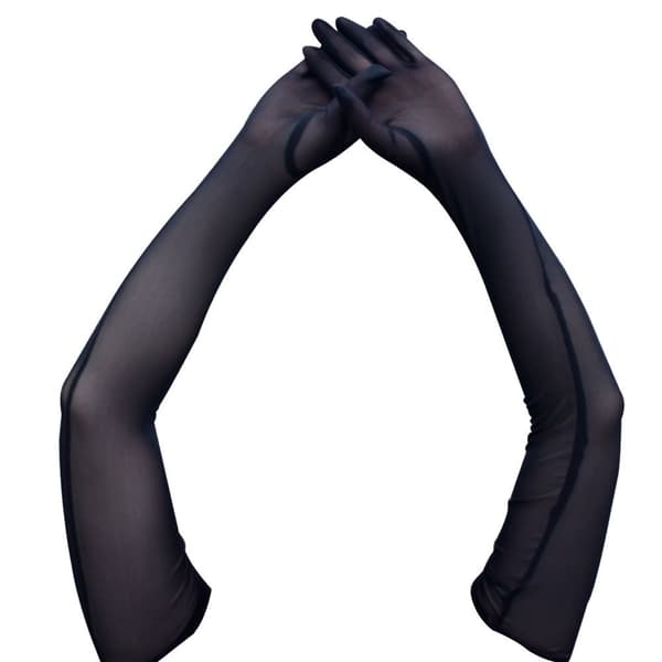 Finger Tights Handsker Lange transparente handsker