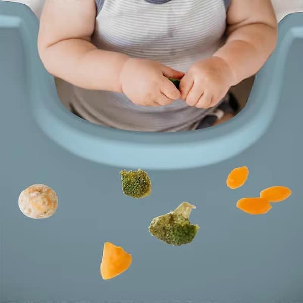 Sklisikker silikonmatte for barnestolbrett - problemfri mating for Stokke Green