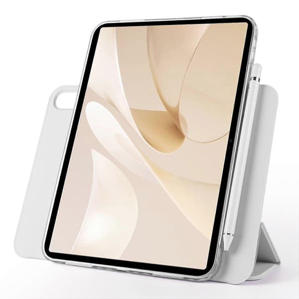 Til Huawei MatePad 12 X Etui Foldbart Stativ Magnetisk Læder Tablet Cover Grey