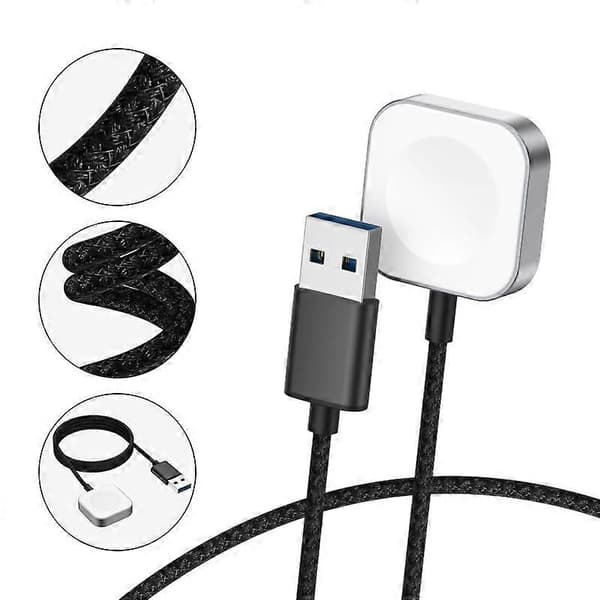 Magnetisk USB-laddare för Apple Watch Blue