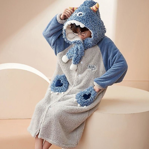 2024-2022 Winter Kawaii Sanrio Pyjamas Animaatio Kuromi Cinnamoroll My Melody Facecloth Pehmo lämmin ja mukava set S 150-157CM 11
