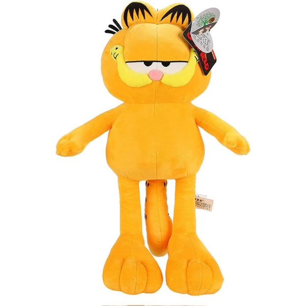 Søt Garfield Katt Plussj Dukkestue Gaveleker Plussjputer Gutter Jenter Gul Katt Dyr Tegneseriefigurer 15.7in