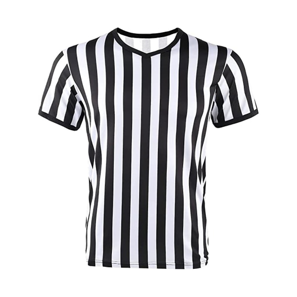 Basketball Referee Uniform Vintage fodbold kortærmet herre top gave til fodboldfans 2XL