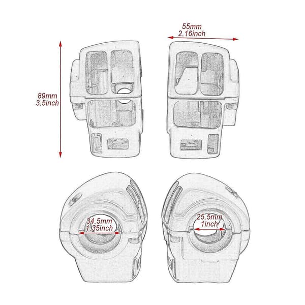 Kytkinkotelon suojus Harley Touring Road King Tri Electra Glide 1996-2013 kromi