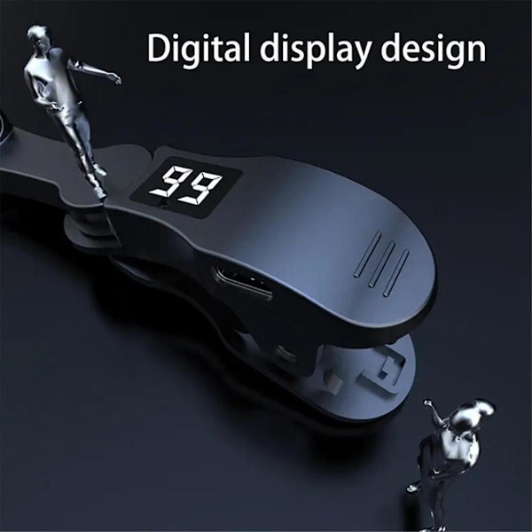 Mobiilinäytön napsautin Digitaalinen autonäytön napsautin Yhteensopiva älypuhelinsovelluksen video Live Gadget -mobiilipelin S [DB] Black