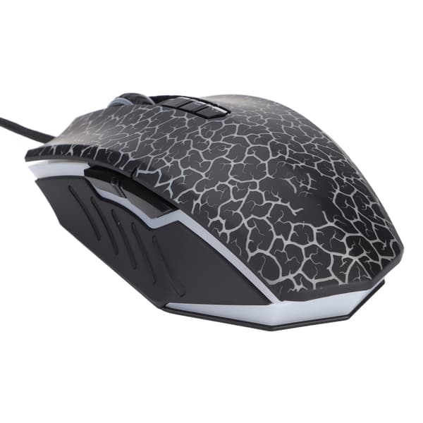 High Precision Optical 4000 DPI Gaming Wired Mouse, Comfortable Grip, Stylish Appearance, RGB Wired Mouse for PC, Office and Home 0.4