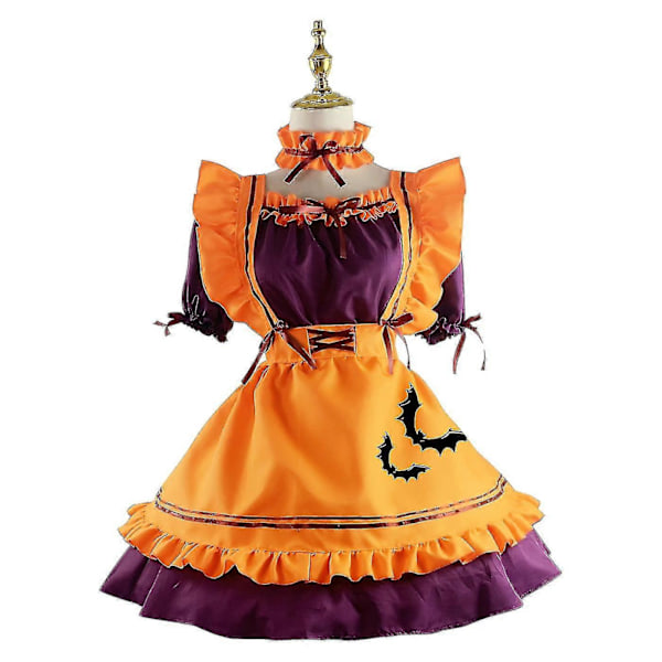 Halloween Jule-Halloween Pikerpike Kostyme Restaurant Pikerpike Anime Kostyme Broderte Halloween Kostyme 5XL