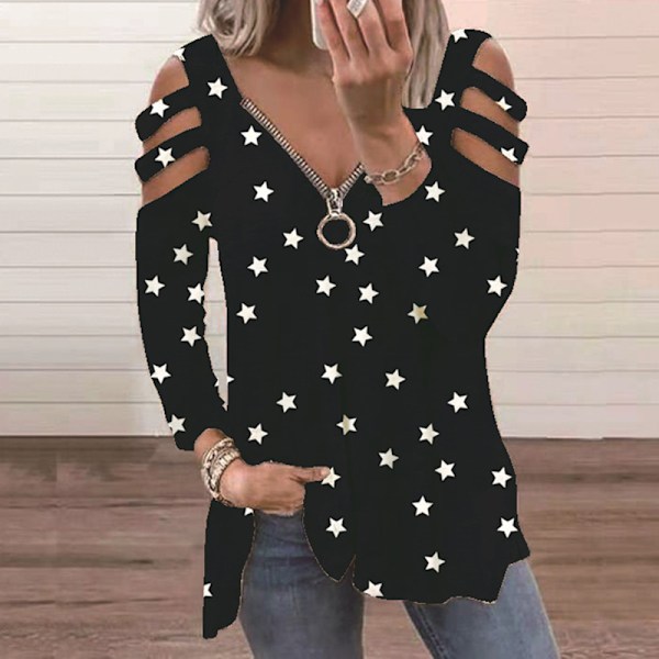 12 stk. justerbar rustfrit stålslangeklemme (8-12 mm) stjerner sort Stars Black M