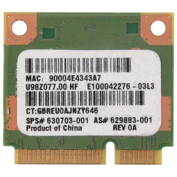 RT5390 Half Mini PCIIE Interface 802.11B/G/N Trådløst Netværkskort WiFi Adapter Kun til HP Computer