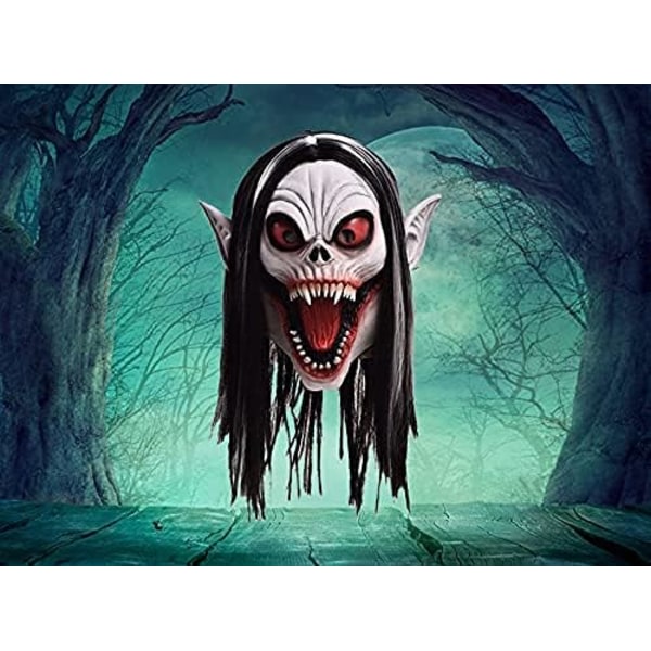 Zombie Vampyrmask Demon Killer Skräck Vandrande Monster Horror H