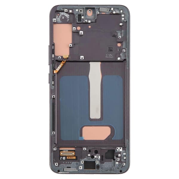 För Samsung Galaxy S22+ SM-S906B 6.43 tum TFT LCD-skärm Digitizer Komplett Montering med Ram, Stöder Inte Fingeravtrycksidentifiering Black
