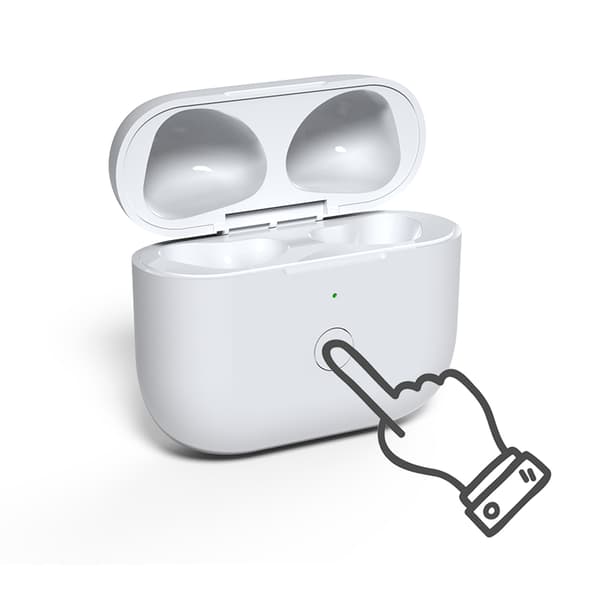 Wireless Charging Case Box Charger for 3 Bluetooth-compatible Headphones with LED Indicator