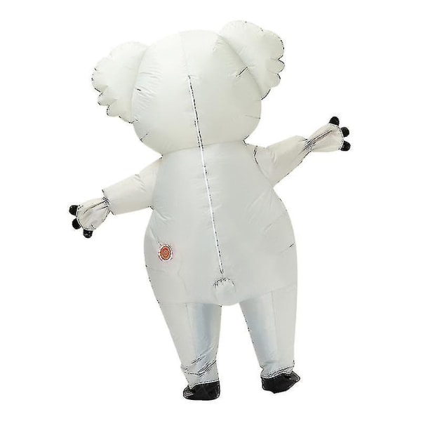 Uppblåsbar kaninkostym påsk för vuxna och barn Uppblåsbara kostymer Cosplay Party 150-190
