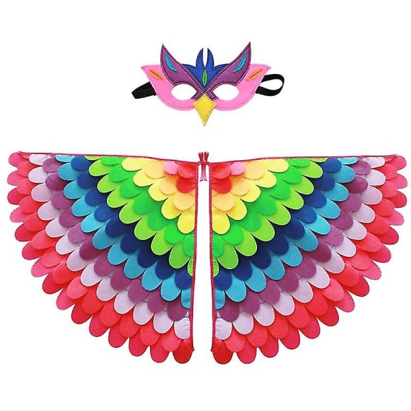 Filtvinger Juledag Carnival Dress Up Wings Creative Dress Up Barnepynt W07