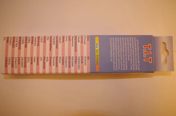 2025 Newest Universal Remote Control with Large Buttons - Retail Packaging (U-43) U-43