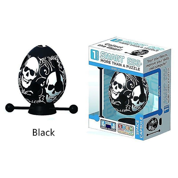 Labyrint-egg leketøy påskeegg barn pedagogisk ball magisk smart egg labyrint puslespill leker for barn gave Blue