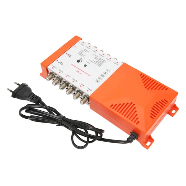 12-channel cascadeable distribution amplifier A112C LTE filter 12-way splitter EU plug 230V