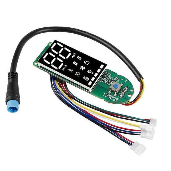 Elektrisk løbehjul tilbehør Hovedkort LED Display Dashboard til 1S Elektrisk løbehjul dele As shown