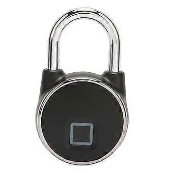Bluetooth fingeraftrykslås USB-opladning 360 graders genkendelse App Smart Nøglefri Lås til Android til IOS-system ( )
