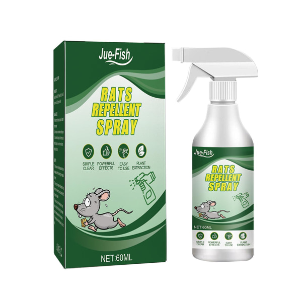 Råttavvisande spray Råttavvisande spray för hushållsmotor inomhus 60ml