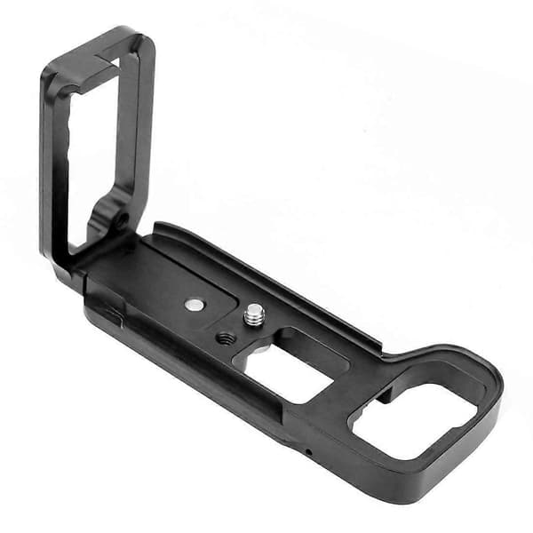 Quick Release L-plade/beslagsholder håndgreb til Sony A7III / A7RIII / A9 Quick Release bundplade black