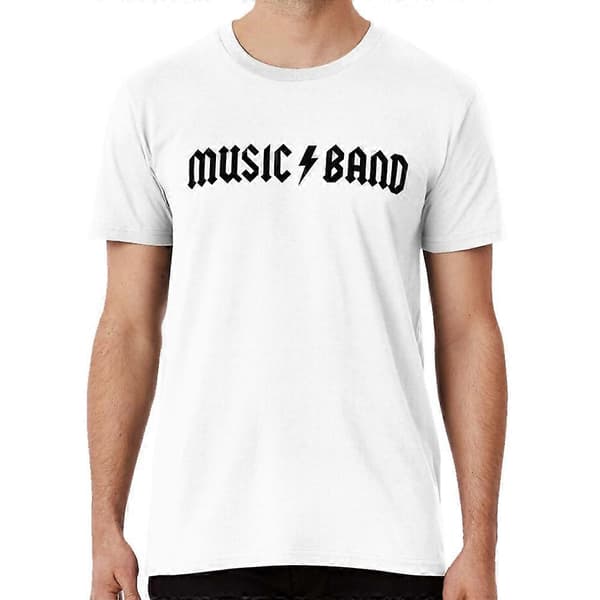 MUSIIKKIBÄNDI T-paita Steve Buscemi metalli white M
