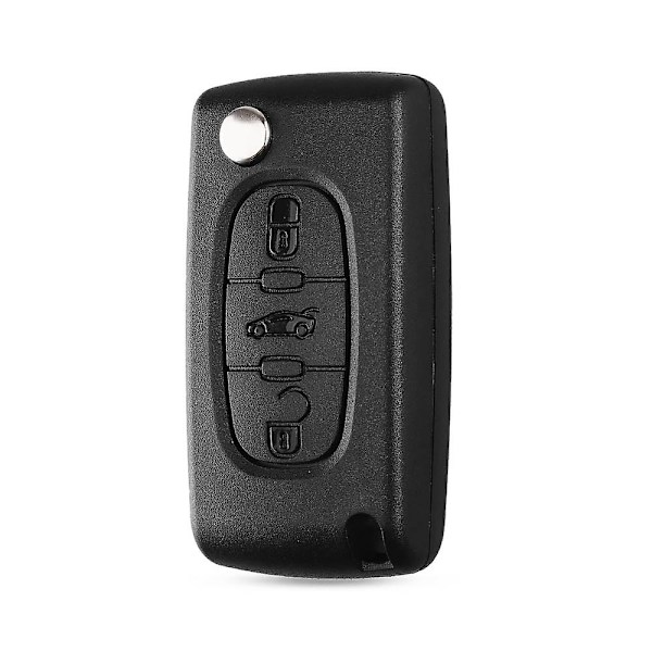 Udskiftning af bilnøgleskal Flip til Fiat Scudo Ulysse Passende Lancia Phedra Hu83/va2 Klinge Ce0523 Ce0536 2/3/4 Knapper Fob Etui 3 Buttons HU83 CE0536