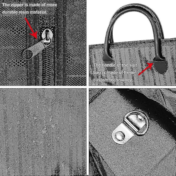 Suit Tote Bag Foldbar Rejsetaske