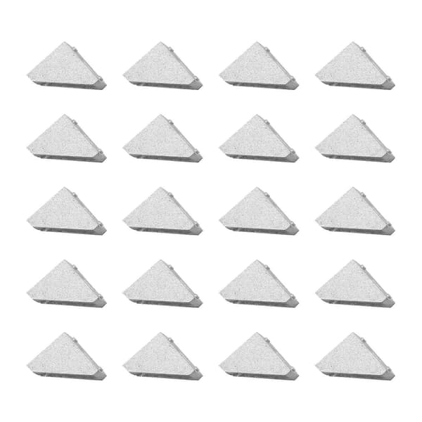 60 Pcs Corner Angle, 120 Pcs M5 X 10mm T-Slot Nut, 120 Pcs M5x10mm Hex Socket Screw